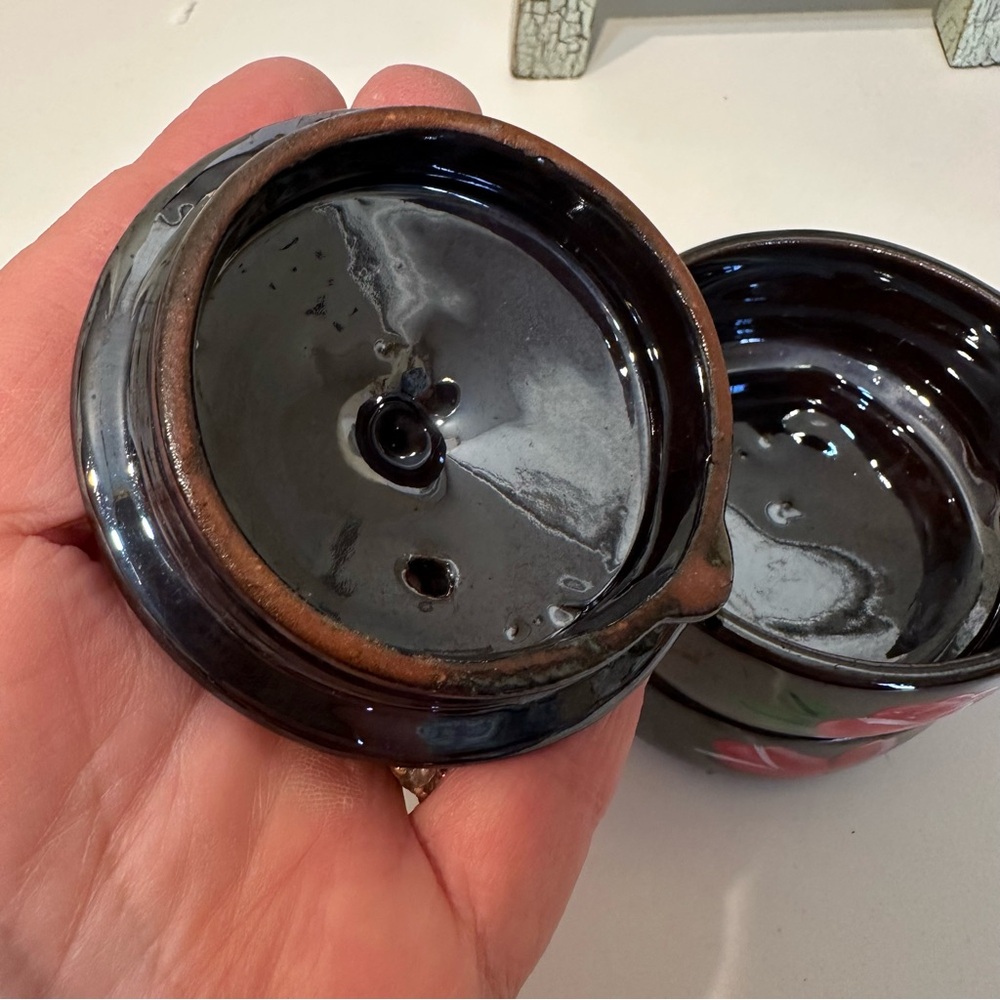 Redware Stacking Tea Set - Picture 8 of 11